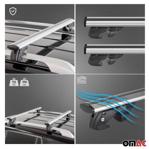 MINI COUNTRYMAN Roof Racks - Omac - 2Pcs - Jackson Gray - '17-'22